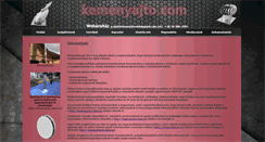 Desktop Screenshot of kemenyajto.com