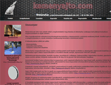 Tablet Screenshot of kemenyajto.com